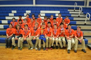 Coolidge Science Olympiad State Champions