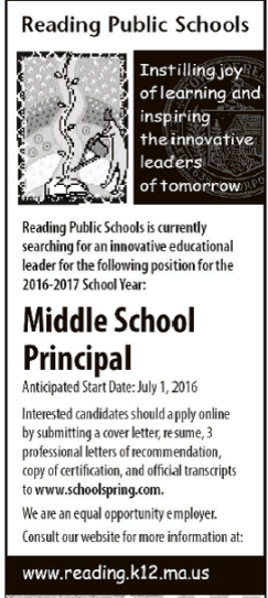 Parker Middle School Principal Search